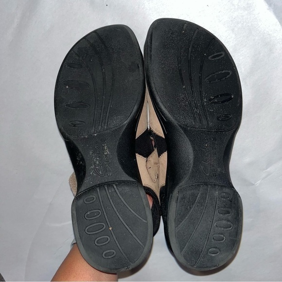 Clark’s Springers women’s tan comfort open toe strappy walking sandals shoes. 8 - Picture 4 of 9